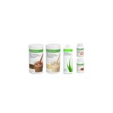 Herbalife Full Set 2 Shake 1 Aloe 1 Termo 50 gr Şeftali Çay - Bitkisel Ürün Seti, NLFR046