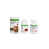 Herbalife Hızlı Başlangıç Seti - 1 Adet Çikolata Shake, 1 Adet Thermo, 1 Adet Şeftali Çay 50 gr, AE205