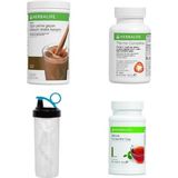 Herbalife Hızlı Kilo Kontrol Seti 1 Çikolata - 1 Thermo - 1 Klasik 50 Gr. - 1 Shaker
