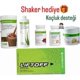 Herbalife Maksimum Enerji ve Detoks Paketi (Shake-Aloevera-Çay-Termo-Multifiber-Liftoff)