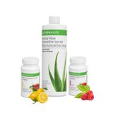 Herbalife Ödem Atıcı Seti Ahududu Limon 50gr Çay Aloe Vera İçecek 473ml, HBALO2S53952546