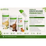Herbalife Premium Beslenme Paketi (Vanilya & Çikolata Shake + Aloe + Çay + Thermo Complete + Shaker) - Aromalı