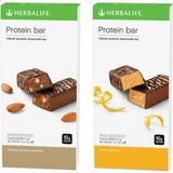 Herbalife Protein Bar - Protein Bar Limon Aromalı & Protein Bar Vanilya Aromalı Bademli