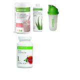 Herbalife Set Ahududu Beyaz Çikolata Shake Aloe Suyu 100 gr Klasik Çay Ve Shaker, herbalclup1261