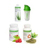 Herbalife Set Aloe Suyu Ahududu Aromalı 50 gr Çay Thermo Complete Ve Shaker, herbalclup1134