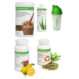 Herbalife Set Çikolata Shake, Aloe Suyu, 50 Gr Limon Aromalı Çay, Thermo Complete ve Shaker, herbalclup1006