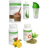 Herbalife Set Çikolata Shake- Aloe Suyu- 50 gr Limon Aromalı Çay- Thermo Complete ve Shaker