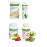 Herbalife Set Vanilya Shake, Aloe Suyu, 50 Gr Ahududu Aromalı Çay, Thermo Complete, herbalclup1030