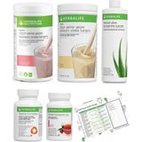 Herbalife Shake Ahududu+Vanilya + Ahududu Çay + Aloe Vera + Thermo Complete + Diyet Listesi Hediye