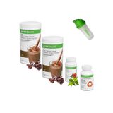 Herbalife Shake Çikolata 2 Çay Klasik 50 gr Thermo Complete Shaker Seti, Herbalife-St-0370