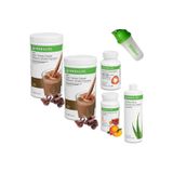 Herbalife Shake Çikolata 2 - Çay Şeftali - Aloe Vera - Thermo - Shaker Seti, Herbalife-St-0514