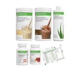 Herbalife Shake Çikolata+Vanilya + Şeftali Çay + Aloe Vera + Thermo Complete + Diyet Listesi Hediye, PrsmetEkos19