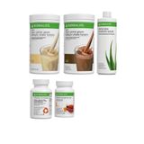 Herbalife Shake Çikolata+vanilya + Şeftali Çay + Aloe Vera + Thermo Complete prsmetset948