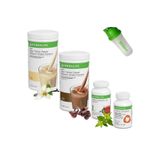 Herbalife Shake Vanilya 1 Çikolata 1 - Çay Klasik 100 Gr - Thermo - Shaker, Herbalife-St-0416