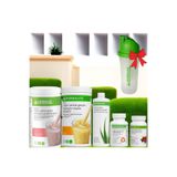 Herbalife SHAKER HIZLANDIRILMIŞ SET 1 AHUDUDULU 1 MUZLU FORMÜL 1 SHAKE 1 ALOE 1 AHUDUDU ÇAY 1 THERMO