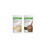 Herbalife Vanilya Aromalı 550 gr Toz + Çikolata Aromalı 550 gr Toz