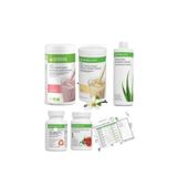 Herbalife Vanilyalı Ve Ahududu Beyaz Çikolata Shake, Şeftali Çay 50gr, Aloe Vera, Termo Komplet Set, k767463
