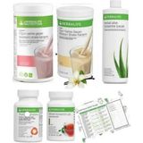 Herbalife Vanilylı ve Ahuddu- Beyaz Çikolta Shake,şeftli ÇAY50GR,ALOEVERA,TERMO Complet(Birer Adet)
