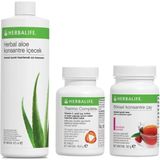 Herbalife Yağ Yakıcı Aylık Paket Klasik Çay 50 gr + Thermo + Aloe Vera Içecek