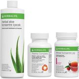 Herbalife Yağ Yakıcı Aylık Paket Klasik Çay 50 gr + Thermo + Aloe Vera Içecek