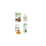 Herbalife Yağ Yakıcı Set - 1 Çikolata Shake - 1 Şeftali 50 Gr Çay - Aloe Içecek - Thermo DFN045