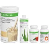 Herbalife Yağ Yakıcı Set - 1 Vanilya - 1 Ahududu Çay + Aloe Içecek + Thermo