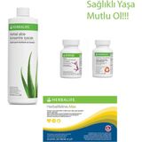 Herbalife Yağ Yakıcı Thermo Complete + Aloe Vera Içecek + Kadın Vitamini + Omega 3 + Diyet Listesi
