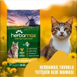 Herbamax Yaşam Kalitesini Arttırıcı Özellikte Tavuklu Kedi Maması 20kg (2X10kg) - 20 Kg