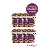 Herbamina 8'li Bardak Müsli Üzüm & Çikolatalı