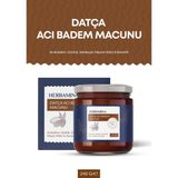 Herbamina Datça Acı Badem Macunu 240 gr Zerdeçal ve Meyan Kökü ile Doğal Aroma