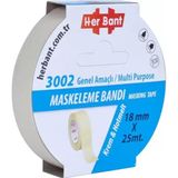 Herbant Her Bant Krepe (Maskeleme) Bandı 18 MMx25 Mt 3002