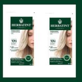 Herbatint Kalıcı Bitkisel Saç Boyası No.10N Platin SarıX2 Lİ