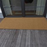 Herbert Weber Koko Paspas Sentetik Iç ve Dış Kapı Önü Paspası Eco 10 mm Dökülmez Paspas - Kahverengi - 50 x 120 cm