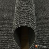 Herbert Weber Matte Kapı Önü Rulo Paspas 100 cm Eninde Nem Alıcı Paspas Yolluk - 100 x 350 cm - Antrasit