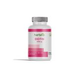 Herbina Biotin 5000 Mcg At Kuyruğu Ekstresi 120 Tablet.