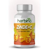 Herbina Zinde+C Vitamin C Çinko Vitamin D 60 Tablet - VİTAMİN