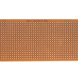 Herbirivar 5x10 cm Sık Delikli Bakır Plaket