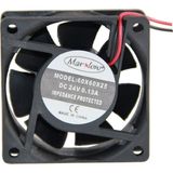 Herbirivar 60X60X25MM 24V Dc 2 Pin Plastik Kasa Fanı