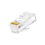 Herbirivar 8P8C Cat6 RJ45 Yeni Nesil Delikli Jack Konnektör (10'lu)