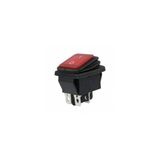 Herbirivar IC104W On-Off 4P Körüklü Kırmızı Geniş Işıklı Anahtar