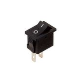 Herbirivar IC125B On-Off 2P Siyah Mini Işıksız Anahtar
