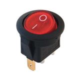 Herbirivar IC134D Mini 20x18 mm 3 Pin Yuvarlak Işıklı Anahtar
