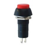 Herbirivar IC185 38x16 mm Yuvarlak Mavi Anahtarlı Push Buton