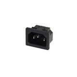Herbirivar IC212B 3 Pin Kulaksız Power Erkek Soket Şase Monte