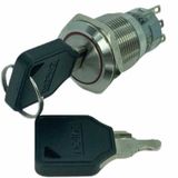 Herbirivar LAS1-AGQ-11Y 21 19 mm Anahtarlı 0-1 Switch