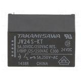 Herbirivar Takamisawa JV24S-KT 24V Dc Kombi Rölesi