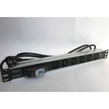 Herbirivar Uls Rack Kabinet Sigortalı 6x Power Soket Alüminyum Priz