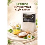 Herbliss Kuyruk Yağlı Kojik Asitli Sabun | Kırışıklık Karşıtı-Kaşıntı Giderici-Çatlak Önleyici 100Gr