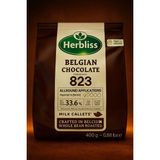 Herbliss Sütlü Kuvertür Drop Çikolata 400 gr Milk Callets