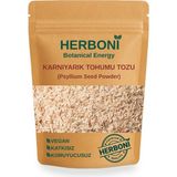 Herboni Glutensiz Karnıyarık Otu Tohumu Tozu 100G - Psyllium Seed Powder, Doğal ve Katkısız - 1 Paket